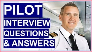 PILOT INTERVIEW Questions And Answers How to PASS an Airline Pilot Interview [upl. by Enobe]