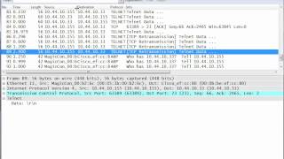 Observing TCP retransmissions with Wireshark [upl. by Notnelc978]