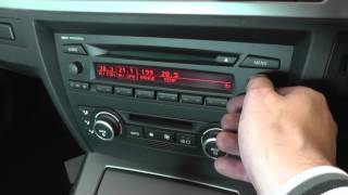 BMW 3 Series Radio System Walkthrough E90 E91 E92 E93 20062011 [upl. by Aitercal]