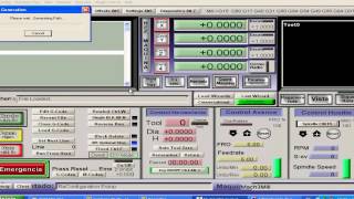 Configuracion Mach3 interface board BLMACHV11 [upl. by Gitt43]