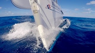 Offshore Sailing  6 Days to Caribbean [upl. by Wrdna]