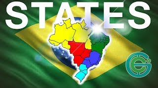 The states of Brazil explained Geography Now [upl. by Assetniuq]