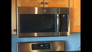 Complete Over the Range Microwave Installation including removing the old microwave [upl. by Nitaf]