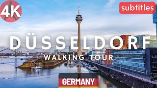 Discover Düsseldorf in Stunning 4K  Euro 2024 Excitement [upl. by Sheri363]