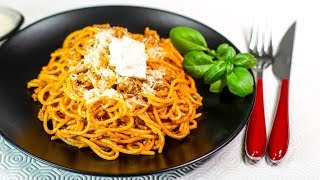 SPAGHETTI mit METAXAHACKFLEISCHSAUCE [upl. by Iden]