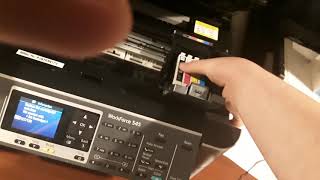 how to change any ink on the workforce 545 Epson [upl. by Ecined]