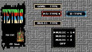 Tetris NES  Type 1 Music Extended OST [upl. by Anuska717]