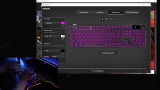 Apex Pro Keyboard how to setup your RGB lighting [upl. by Gherardo]