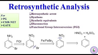 Retrosynthetic Analysis Basic concepts [upl. by Licastro993]