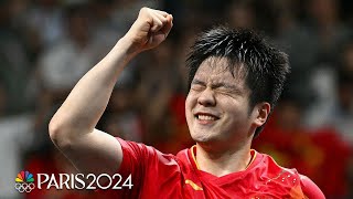 Fan Zhendong triumphs over Truls Moregardh to extend Chinas table tennis dominance  Paris Olympics [upl. by Lahey993]