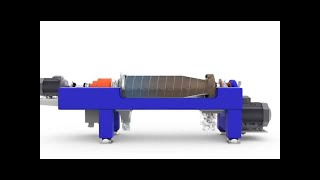 Animation  Alfa Laval decanter centrifuge for energy separation applications [upl. by Thevenot840]