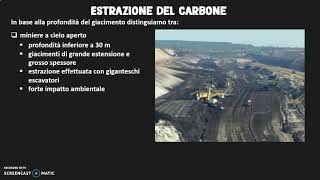 Combustibili fossili il carbone [upl. by Neleh425]