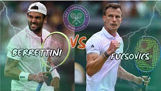 Berrettini vs Fucsovics  Wimbledon 2024 [upl. by Letti597]