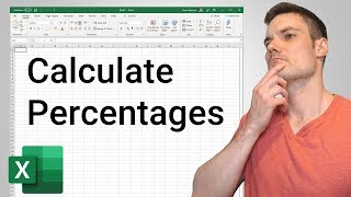 How to Calculate Percentages in Excel [upl. by Seuqirdor]