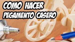 Como hacer pegamento casero  Engrudo [upl. by Marjie]