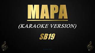 MAPA  SB19 KaraokeInstrumental [upl. by Turino]