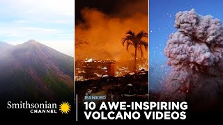 10 AweInspiring Volcano Videos 🌋 Smithsonian Channel [upl. by Ahsrop]