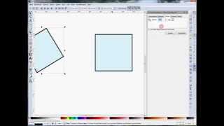 InkscapeTutorial Objekte drehen [upl. by Rother433]