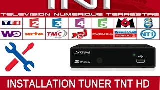 Comment installer un adaptateur décodeur numérique TNT HD sur une TV [upl. by Ynohtnaeoj]