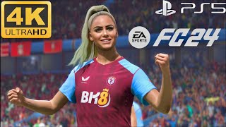 EA FC 24 Alisha Lehmann Last Minute Goal Celebration [upl. by Hanauq]