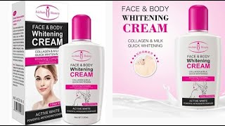 Aichun Beauty Face amp Body Whiteing Cream Review  3Days Whitening Cream Review [upl. by Craig]