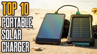 Top 5 Best Portable Solar Chargers amp Solar Panels [upl. by Sik]