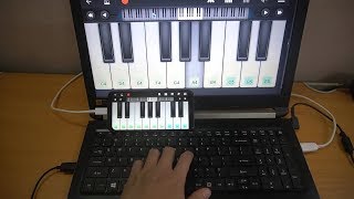 How To Play Piano in computer using computer keyboard  FROM LAPTOP KEYBOARD play PIANO [upl. by Heringer]