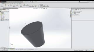 How to change orientation of SolidWorks Part [upl. by Gill]