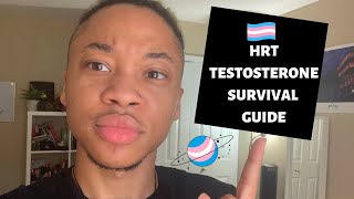 WATCH THIS BEFORE YOU START TESTOSTERONE  FTM Hormone Replacement Therapy Tips [upl. by Shelah]