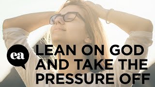 Lean On God And Take The Pressure Off  Joyce Meyer [upl. by Gipps261]