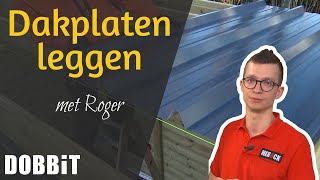 Dakplaten leggen met Roger [upl. by Ellynad438]