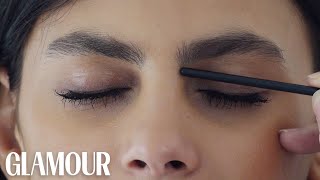 How to Shape Your Eyebrows  Glamour [upl. by Cindy527]