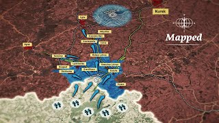 Ukraine Invades Russia Back Mapped [upl. by Ataymik162]