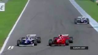 Michael Schumacher VS Jacques Villeneuve 1997 [upl. by Neeka]