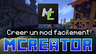 Comment créer un mod Minecraft facilement  Tuto Mcreator 1 FR [upl. by Binnie300]