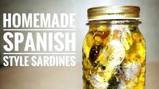 Spanish Style Sardines Recipe by Michelles Kitchen [upl. by Ellan]