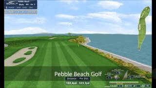 X Golf Simulator  Course Play Demo [upl. by Turrell]