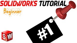 SolidWorks Beginner Tutorial 1 Interface Add ins New Part Options  Units [upl. by Riva234]