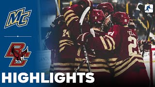 Merrimack vs Boston College  NCAA College Hockey  Highlights  January 19 2024 [upl. by Ferne716]