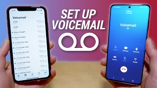 How to Set Up Voicemail on iPhone and Android Any Carrier [upl. by Anawqahs]