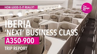 Iberia A350 Business Class Trip Report Suites with Doors [upl. by Rattray]