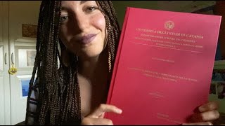 TESI DI LAUREA triennale come parafrasare sezioni consigli [upl. by Dublin]