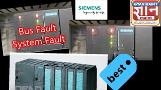 PLC S7 300 CPU SF amp BF fault trouble shooting [upl. by Velvet826]