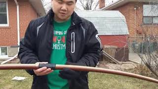 The Heaviest Warbow 240 lb [upl. by Amuwkuhc]