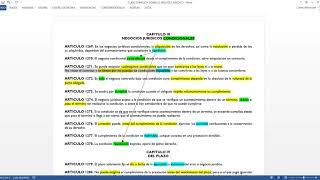 Negocio Jurídico Condicional Plazo Simulación [upl. by Meri]