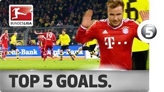 Top 5 Goals Mario Götze – FC Bayern München [upl. by Son878]