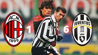 AC MILAN 16 JUVENTUS Serie A 1997 GOALS amp HIGHLIGHTS [upl. by Terina]