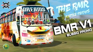 THE BMR BATTLE BEGINS 😎  BMR V1  Promo  Bussid  Bus Simulator Indonesia [upl. by Zennas]