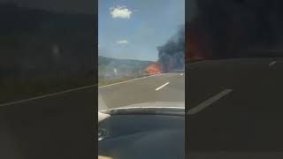 INCENDIOS EN CORRIENTES I El fuego llegó a las casas [upl. by Basilius328]