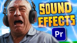 How To Edit Sound Effects Premiere Pro [upl. by Ynaffi]